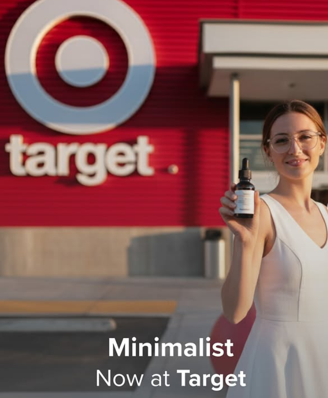 Minimalist — now at Target